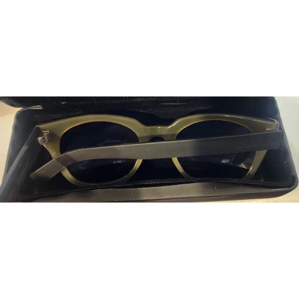 Robert Geller x Five Four Tortoise Shell Sunglasses Classic Men Shades Case